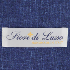 $1650 Fiori Di Lusso Blue Wool Blend Melange Sportcoat - (FL517251) - Parent