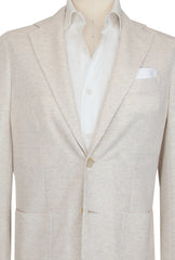 $1850 Fiori Di Lusso Beige Linen Blend Solid Sportcoat - (FL81263) - Parent