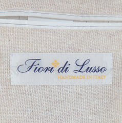 $1850 Fiori Di Lusso Beige Linen Blend Solid Sportcoat - (FL81263) - Parent