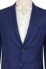 $1100 Fiori Di Lusso Blue Wool Solid Sportcoat - (FL71720252) - Parent