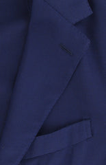 $1100 Fiori Di Lusso Blue Wool Solid Sportcoat - (FL71720252) - Parent