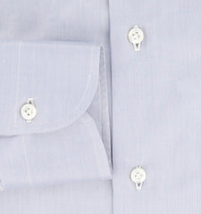Fiori Di Lusso Light Blue Solid Cotton Shirt - Slim - (FL829236) - Parent