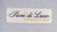 Fiori Di Lusso Light Blue Solid Cotton Shirt - Slim - (FL829236) - Parent