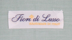 Fiori Di Lusso Green Solid Cotton Shirt - Slim - (FL95233) - Parent