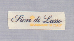 Fiori Di Lusso Light Blue Solid Cotton Shirt - Slim - (FL829235) - Parent