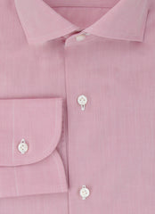 Fiori Di Lusso Pink Solid Cotton Shirt - Slim - (FL95235) - Parent