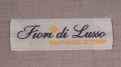 $750 Fiori Di Lusso Light Brown Solid Cotton Shirt - Slim - (FDL3222525) - Parent