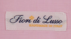 $750 Fiori Di Lusso Pink Solid Cotton Shirt - Slim - (FDL3222520) - Parent