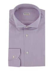$750 Fiori Di Lusso Lavender Purple Cotton Shirt - Slim - (FL924253) - Parent