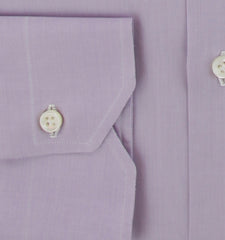 $750 Fiori Di Lusso Lavender Purple Cotton Shirt - Slim - (FL924253) - Parent