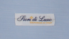Fiori Di Lusso Light Blue Cotton Shirt - Slim - (FL1025224) - Parent