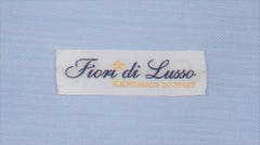Fiori Di Lusso Light Blue Cotton Shirt - Full - (FL1025222) - Parent
