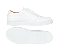 Fiori Di Lusso White Leather Sneakers - (FL82231) - Parent