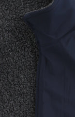 $2000 Fiori Di Lusso Navy Blue Wool Solid Jacket Vest - (FDL215256) - Parent