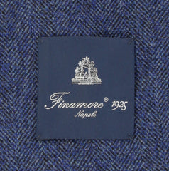 Finamore Napoli Blue Overshirt - (FN123243) - Parent