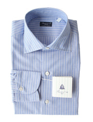 Finamore Napoli Light Blue Shirt - Slim - 15.75/40 - (FN528224)