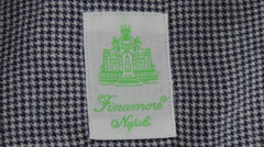 $450 Finamore Napoli Dark Blue Shirt - Full - (FN102255) - Parent