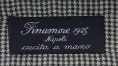$450 Finamore Napoli Dark Green Shirt - Slim - (FN127246) - Parent