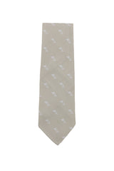 Finamore Napoli Light Brown Fancy Silk Tie (1343)