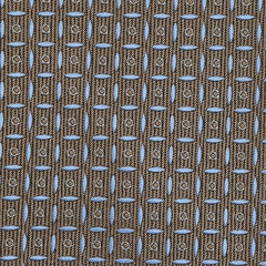 Finamore Napoli Caramel Brown Fancy Silk Tie (1334)