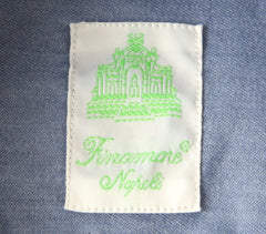 Finamore Napoli Light Blue Cotton Shirt - Extra Slim - (FN512224) - Parent