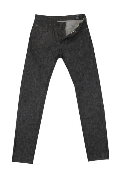 $600 IMjiT 35020 Black Solid Jeans - Slim - (IM610253) - Parent