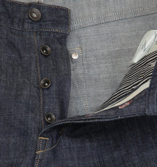 $675 IMjiT 35020 Dark Blue Solid Jeans - Slim - (IM610254) - Parent