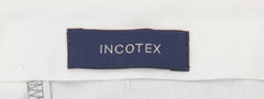 Incotex Blue Solid Wool Pants - Slim - (IN328236) - Parent