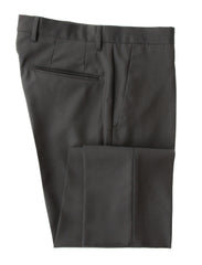 Incotex Dark Green Solid Virgin Wool Pants - Slim - 32/48 - (IN1229214)