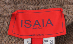 $550 Isaia Light Brown Solid Cashmere Beanie - (IS729262) - Parent