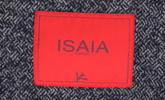 $1995 Isaia Dark Blue Wool Blend Overshirt - (IS429265) - Parent