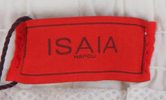 $350 Isaia Orange Fancy Swim Shorts - Slim - (IS522411) - Parent