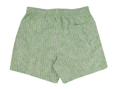 $350 Isaia Light Green Fancy Swim Shorts - Slim - (IS52241) - Parent