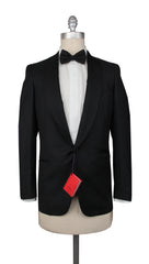 Isaia Black Wool Tuxedo -  32/42 - (IS75231)