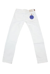 $595 Jacob Cohën White Solid Jeans - Slim - (JC710243) - Parent