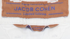 $595 Jacob Cohën White Solid Jeans - Slim - (JC710243) - Parent