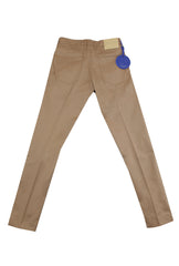 Jacob Cohën Light Brown Cotton Blend Pants - Slim - (JC215242) - Parent