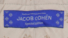 Jacob Cohën Blue Solid Cotton Blend Pants - Slim - (JC220243) - Parent