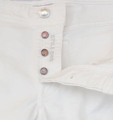 $595 Jacob Cohën White Solid Jeans - Slim - (JC710241) - Parent