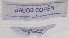 $595 Jacob Cohën White Solid Jeans - Slim - (JC710241) - Parent