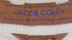 $595 Jacob Cohën White Solid Jeans - Slim - (JC710242) - Parent