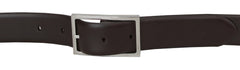 John Lobb Dark Brown Calf Leather Belt - (JL74266) - Parent