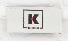 Kired White Solid Crewneck Cotton T-Shirt - Extra Slim - (KR6120231) - Parent