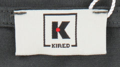 Kired Dark Green Solid Crewneck Cotton T-Shirt - Extra Slim - (KR6120232) - Parent