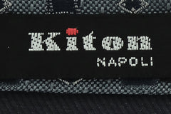 Kiton Gray Fancy Silk Tie (1420)