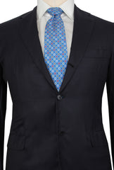 Kiton Dark Blue Wool Solid Suit - (KT1012231) - Parent