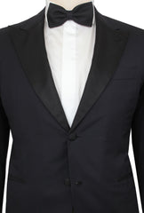 $8100 Kiton Midnight Navy Blue Wool Tuxedo - (KT572511) - Parent