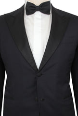 $8100 Kiton Midnight Navy Blue Wool Tuxedo - (KT572511) - Parent