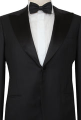 $8100 Kiton Black Wool Tuxedo - (KT723242) - Parent