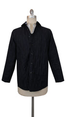 $2850 Kiton Navy Blue Plaid Virgin Wool Overshirt - Slim - 15/38 - (KT413242)